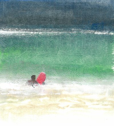 Surfen 2, Sri Lanka, 2015 von Lincoln Seligman
